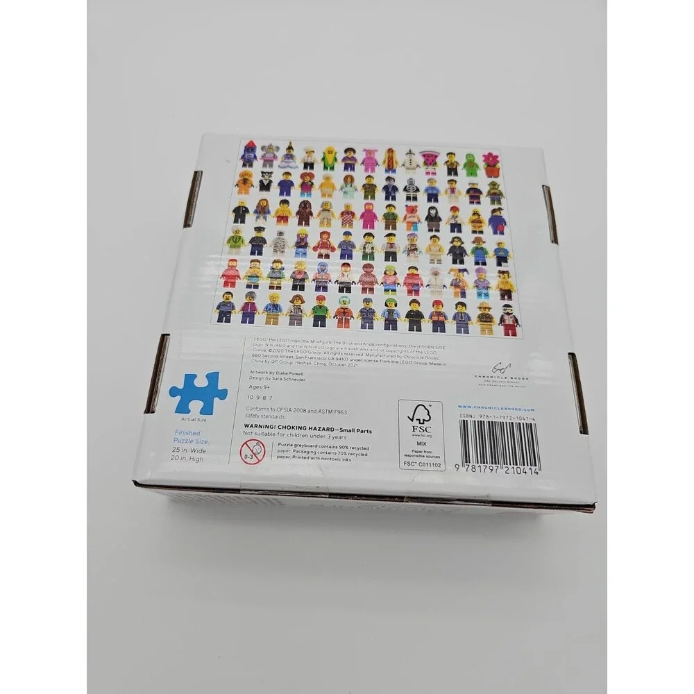 Lego Mini Figures  1000 Piece Puzzle NIB